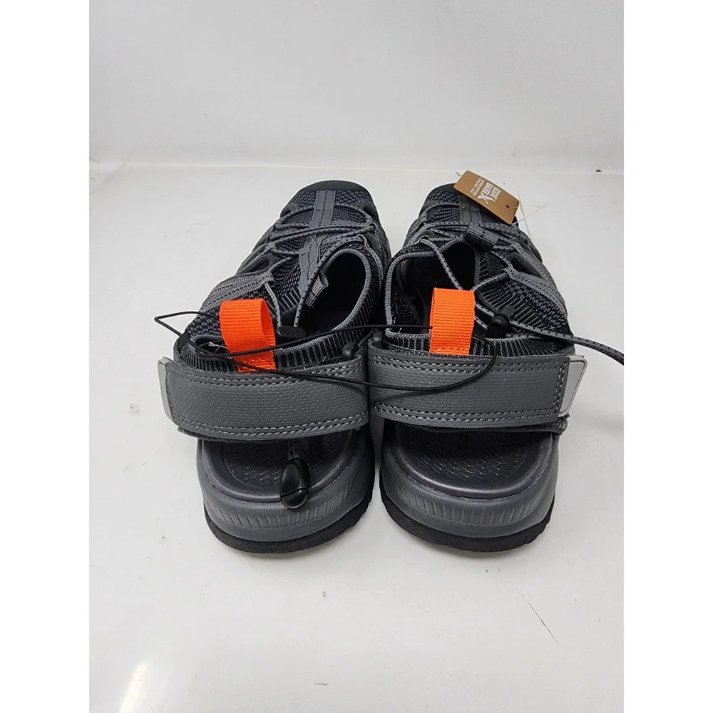 Eddie Bauer Mens Cedar Fisherman Sandals Grey Hiking Outdoor Size 8